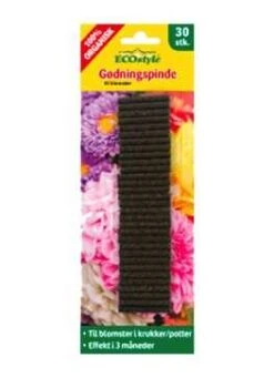 Gødningspinde Til Blomster - 100% Organisk